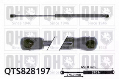QUINTON HAZELL qts828197 -  Газовая пружина, капот